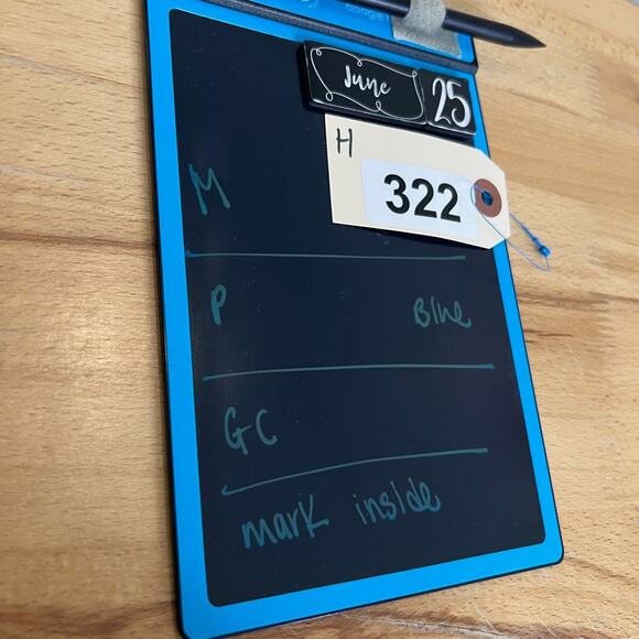 True Religion Shirt Men M Medium Blue Plaid Long Sleeve Collared Pockets Utility - Picture 12 of 13